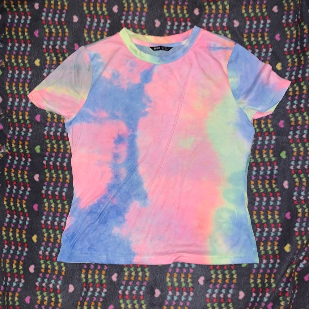 girls tie dye shirt